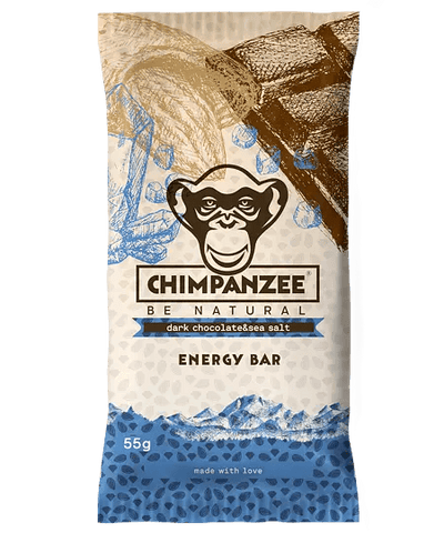 Chimpanzee - Barre énergétique - Chocolat noir / Fleur de sel - 55g