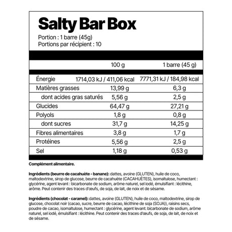 Salty Bar 4Endurance Pro barre énergétique pour athlètes d’endurance