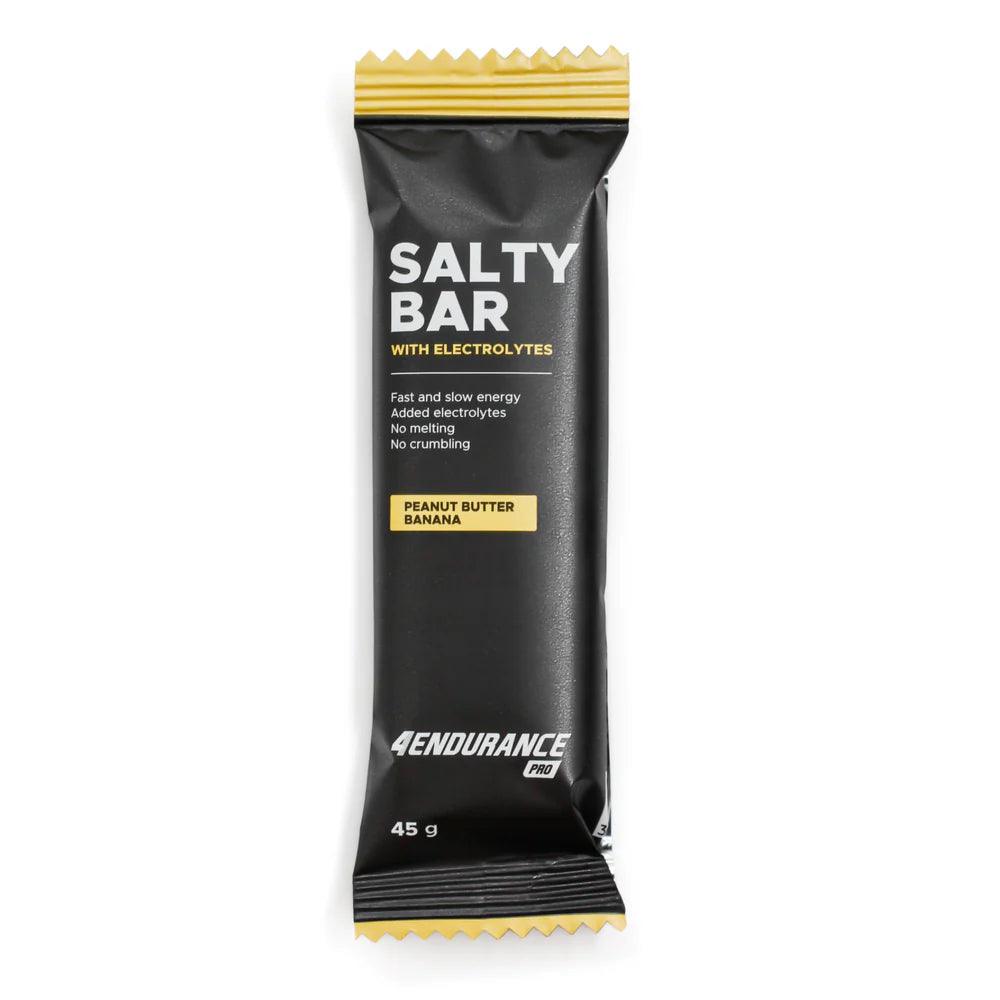 4Endurance - Barre énergétique –  Salty bar avec électrolytes - unité 45g