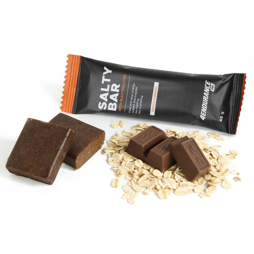 4Endurance - Barre énergétique –  Salty bar avec électrolytes - unité 45g