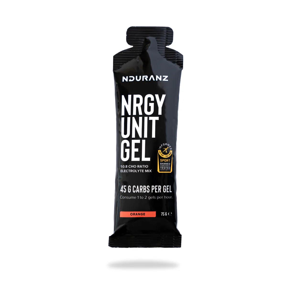 Nduranz - Gel énergétique – Nrgy Unit Gel - unité 75g/ boite 16gels