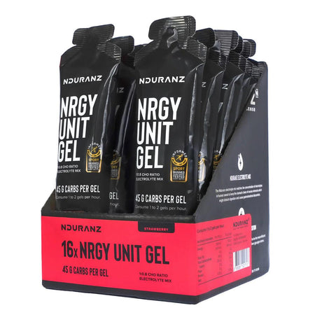 Nduranz - Gel énergétique – Nrgy Unit Gel - unité 75g/ boite 16gels