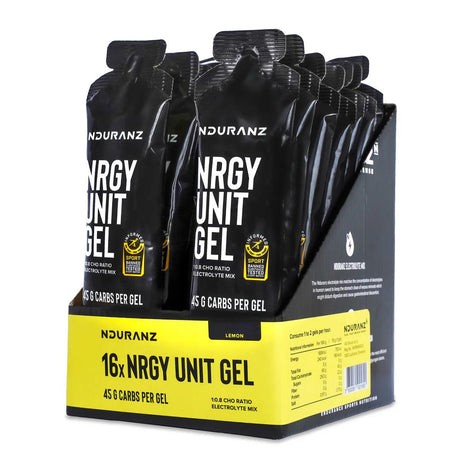 Nduranz - Gel énergétique – Nrgy Unit Gel - unité 75g/ boite 16gels