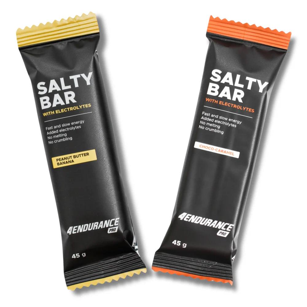 4Endurance - Barre énergétique –  Salty bar avec électrolytes - unité 45g