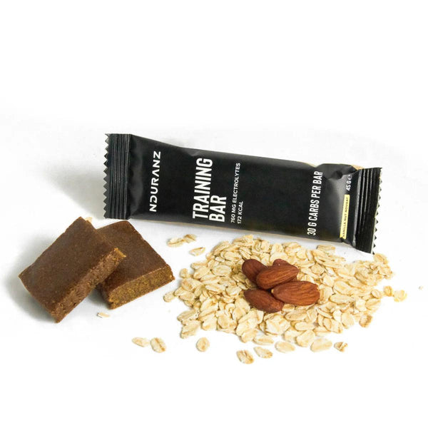 Nduranz - Barre énergétique – Training Bar - Electrolytes - 45g - Chocolat blanc / Cannelle