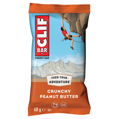 CLIF Bar - Barre protéinée - Beurre de cacahuètes - 68g