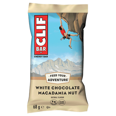 CLIF Bar - Barre protéinée - Chocolat blanc / Macadamia - 68g