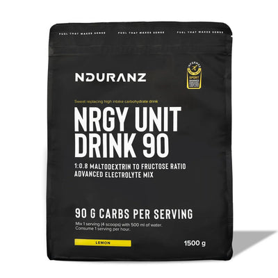 Nduranz - Boisson énergétique – Nrgy Unit Drink 90 - 1500 g - Citron