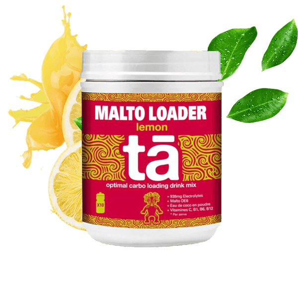 Maltodextrine Loader pour longue distance et ultra-endurance, disponible en neutre ou citron, conçu pour soutenir efficacement les efforts prolongés.
