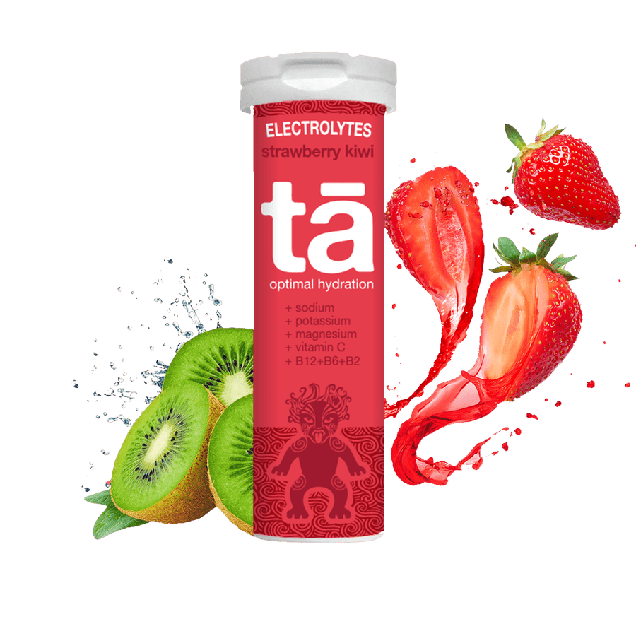 Pastilles d’hydratation effervescentes à diluer, sans glucides, idéales avant, pendant et après l’effort pour réhydrater et compenser les pertes en minéraux au quotidien comme en activité sportive.
